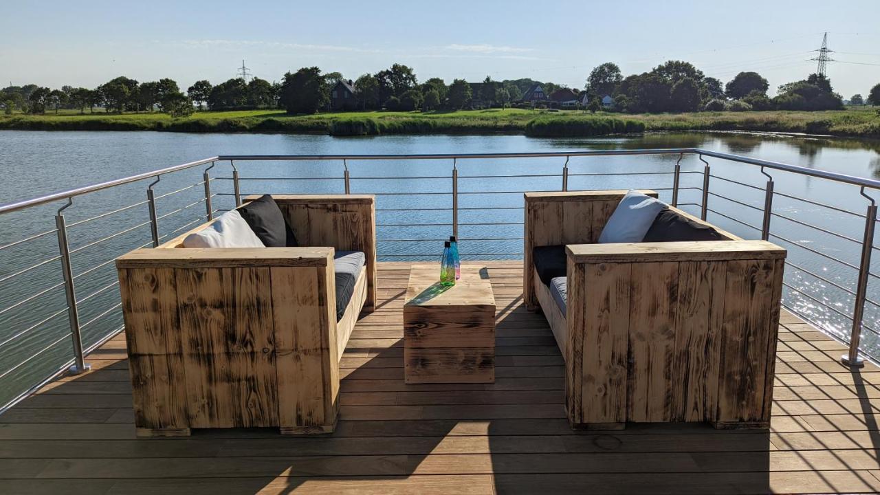 Hausboot Wangermeerblick Schillig Exterior foto