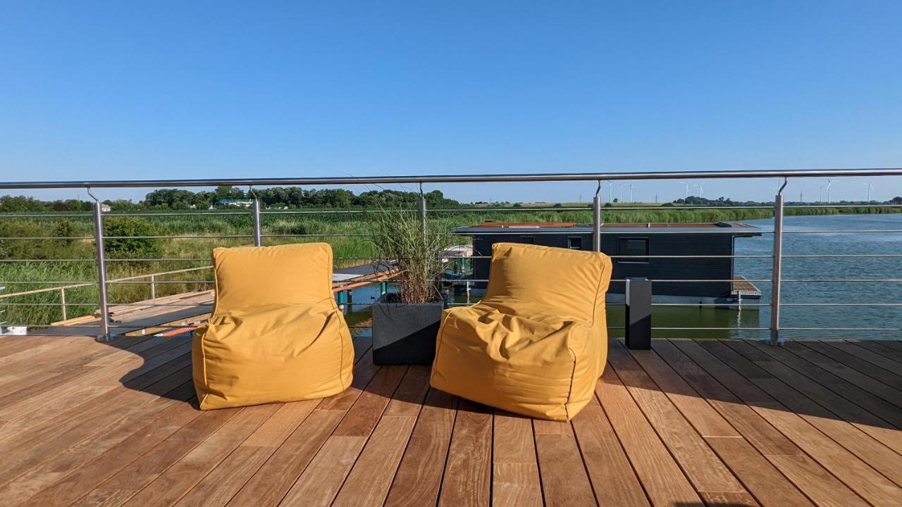Hausboot Wangermeerblick Schillig Exterior foto